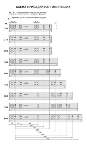 Направляющие DB4461Zn